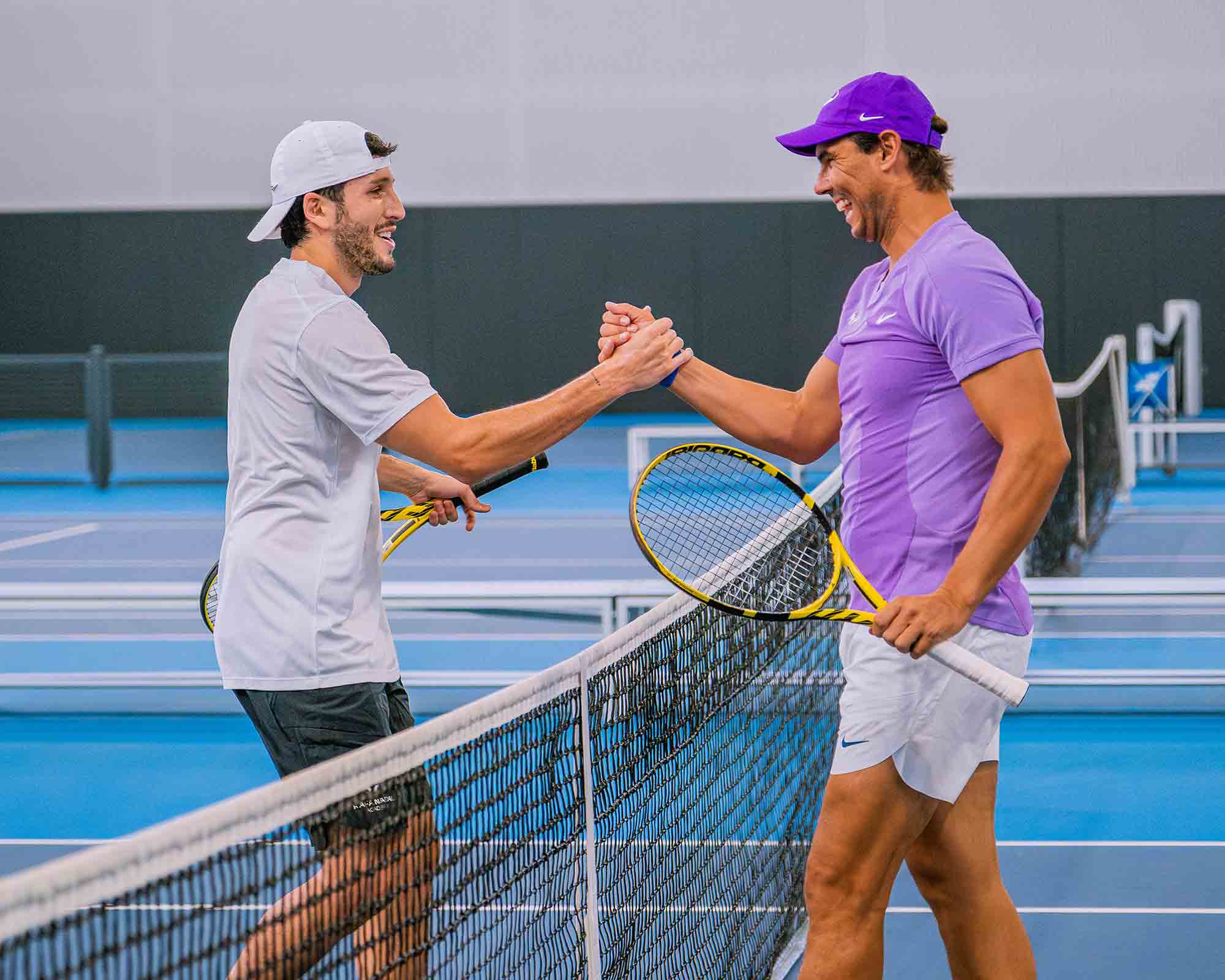 Rafael Nadal Prepares Sebastian Yatra for US Open 2023 Exhibition Match